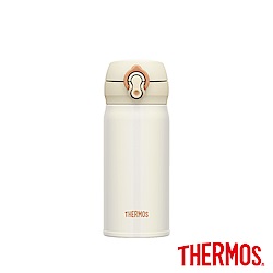 THERMOS膳魔師不鏽鋼真空保溫瓶0.35L(JNL-352)-PRW(珠光白)