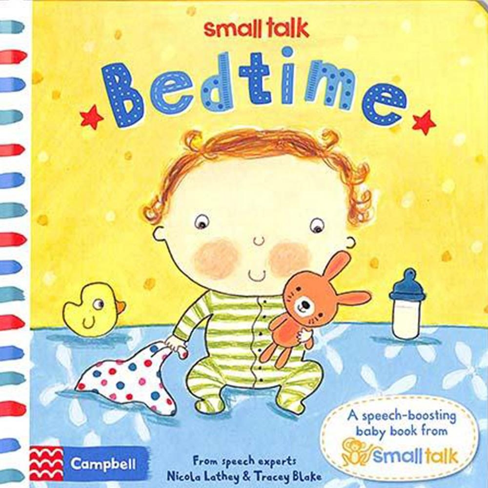 Small Talk：Bedtime 寶寶上床睡覺硬頁書 | 拾書所
