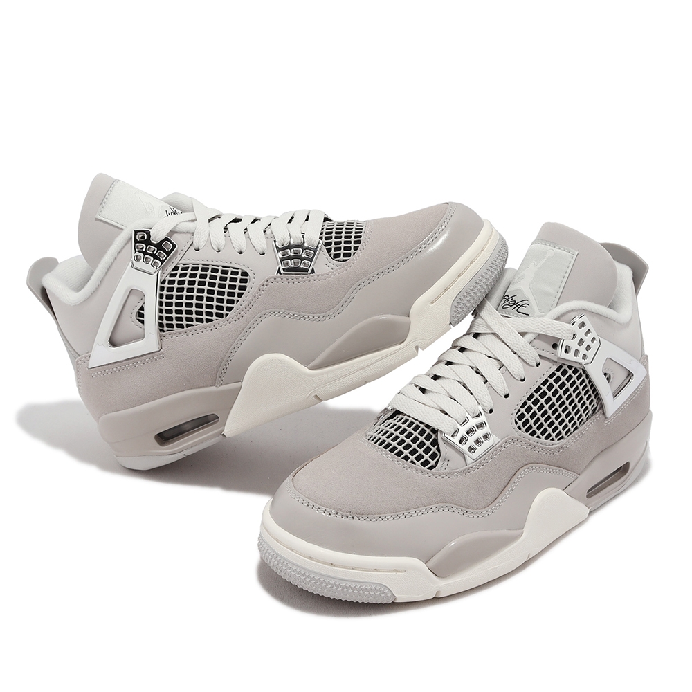 Nike Wmns Air Jordan 4 Retro 女鞋灰銀4代Frozen Moments AQ9129-001