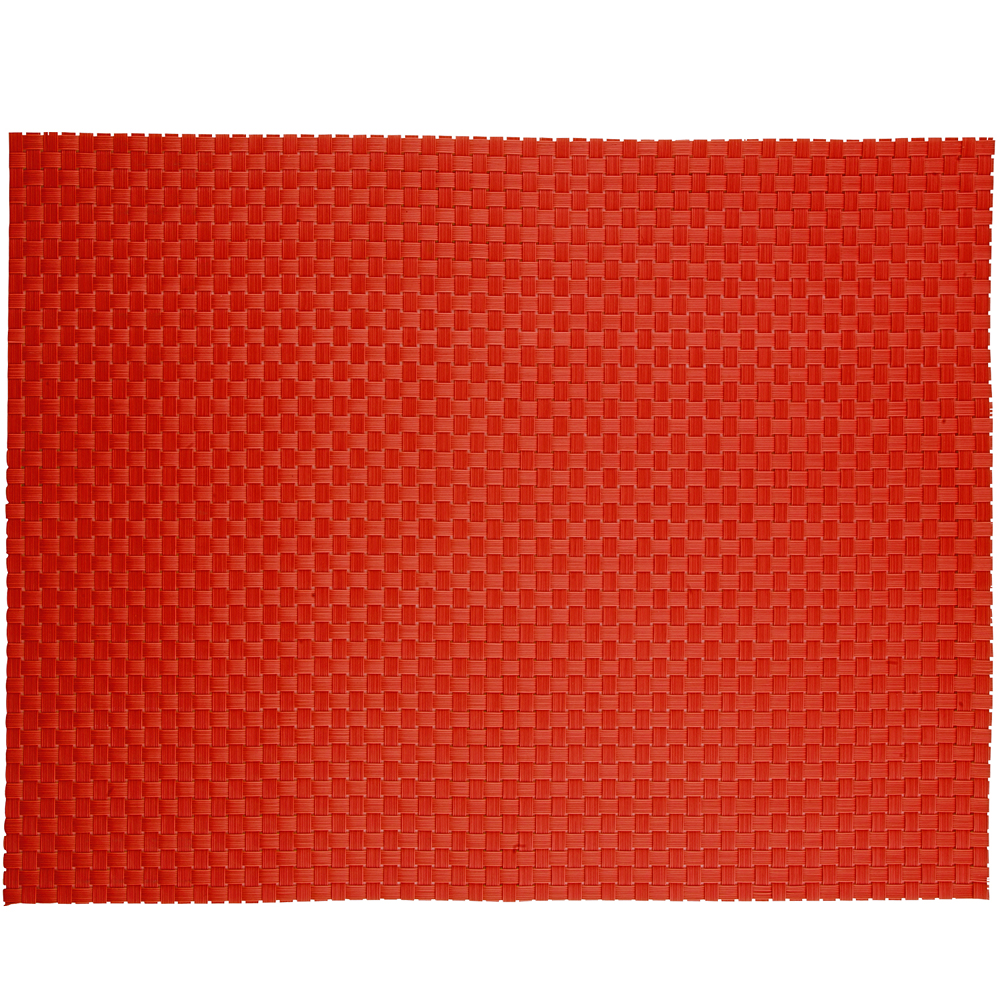 《ZONE》十字編織餐墊(紅) | 桌墊 杯墊