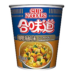 日清 合味道咖哩海鮮味杯麵(71g)