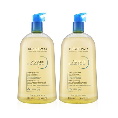 BIODERMA 舒益輕沐浴油 1000ml 兩入組