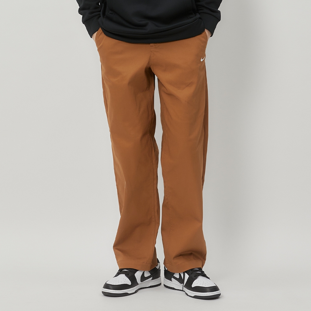 Nike NL EL CHINO Pant UL Cotto 男款 卡其色 直筒 基本 休閒 長褲 FD0406-270