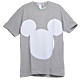 COMME des GARÇONS SHIRT x Disney寬鬆版熊頭圖騰圓領中性T恤(灰/FK-T009) product thumbnail 1