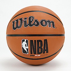 Wilson NBA Logo Plus [WTB9200] 籃球 七號 橡膠 室外 運動 訓練 比賽 棕