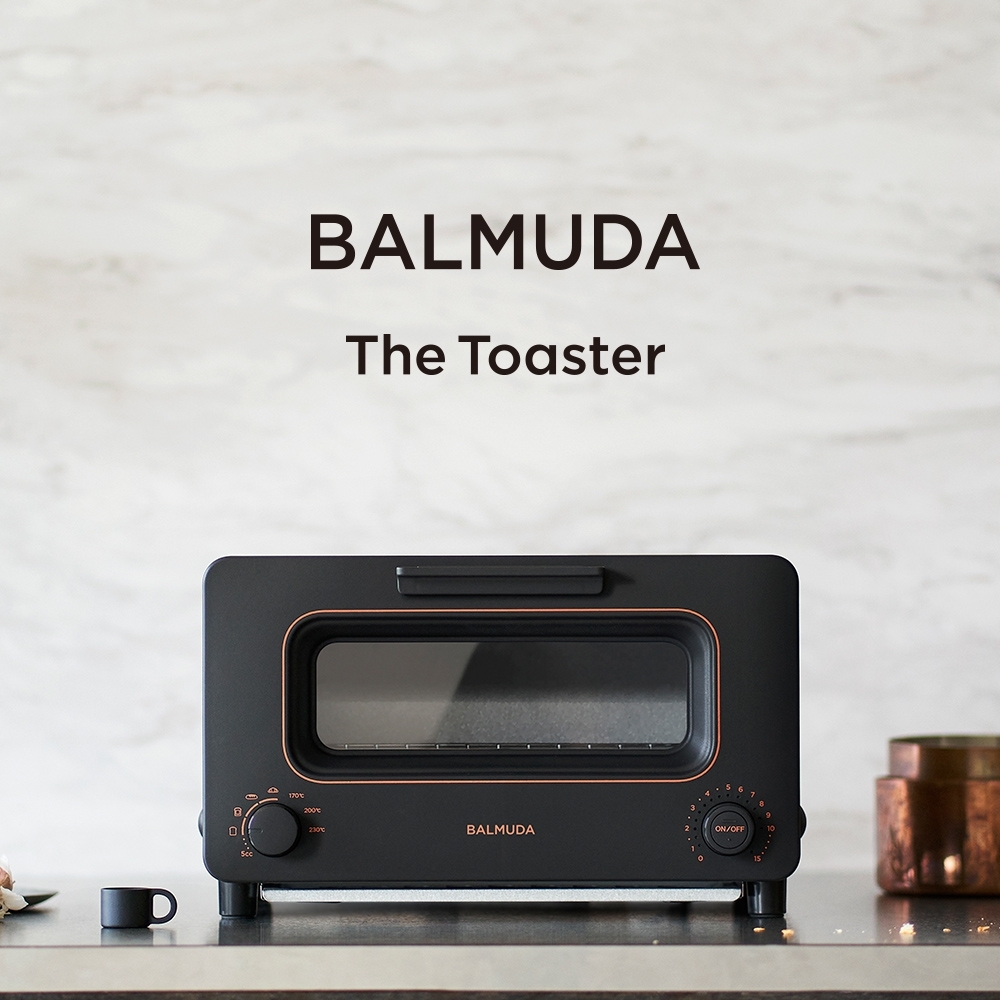 BALMUDA The Toaster 蒸氣烤麵包機 (黑) K05C-BK | 機械式烤箱 | Yahoo奇摩購物中心