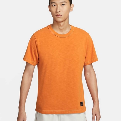 NIKE AS M NL SS KNIT TOP 男短袖上衣-橘-FN2646815