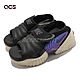 Nike 涼鞋 Wmns Air Adjust Force Sandal 黑 藍 女鞋 可拆卸 涼拖鞋 厚底 DV2136-900 product thumbnail 1