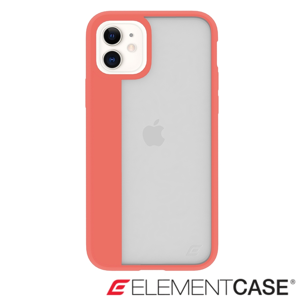 美國 Element Case iPhone 11 Illusion輕薄幻影軍規殼-珊瑚橘