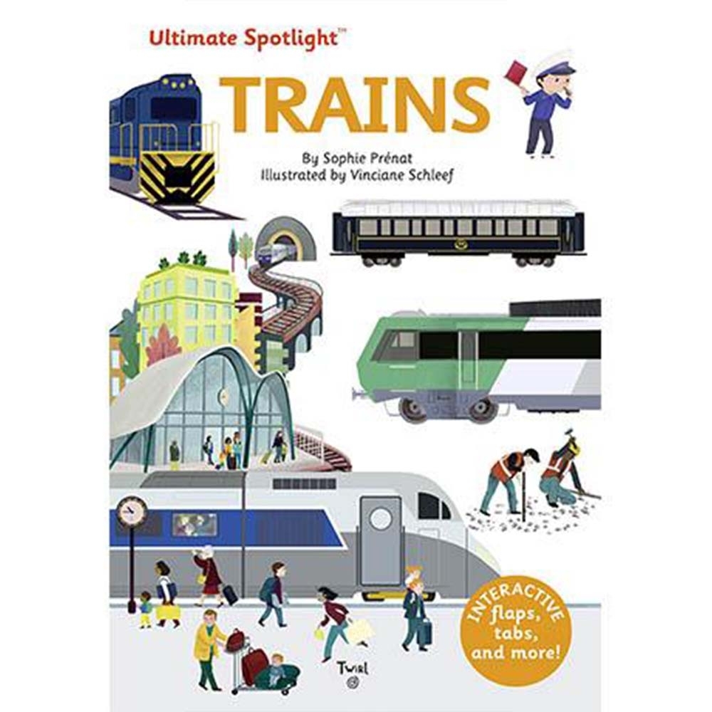 Ultimate Spotlight：Trains 火車大全翻頁推拉書 | 拾書所