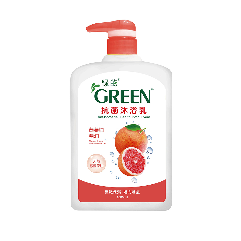 綠的GREEN 抗菌沐浴乳-葡萄柚精油1000ml