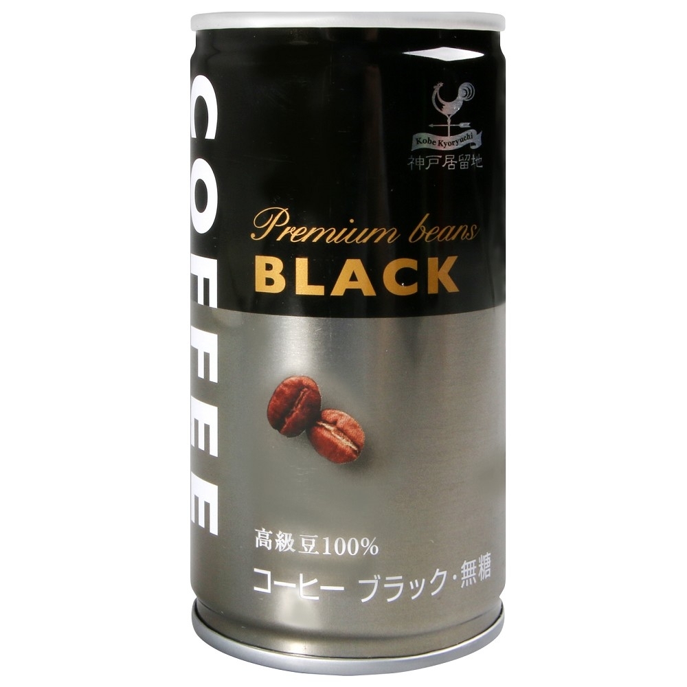日本富永 神戶居留地咖啡飲料-BLACK(185g)
