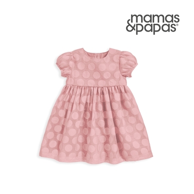 Mamas&Papas 櫻花小圓餅-短袖洋裝
