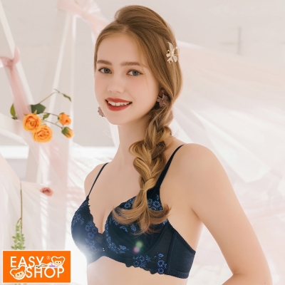 EASY SHOP-Miss Audrey-Chic 芙蘿拉-超性感Sexy Angel曲線內衣-星空藍