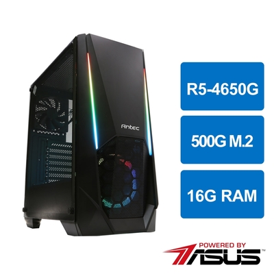 華碩A520平台[刀鋒鬥士]R5-4650G/16G/500G_M2