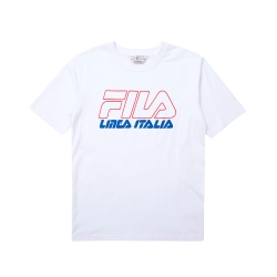 FILA #LINEA ITALIA 短袖圓領T恤-白色 1TET-5434-WT