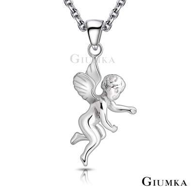 GIUMKA白鋼項鍊 小天使短鍊 聖誕節交換禮物 MN08065