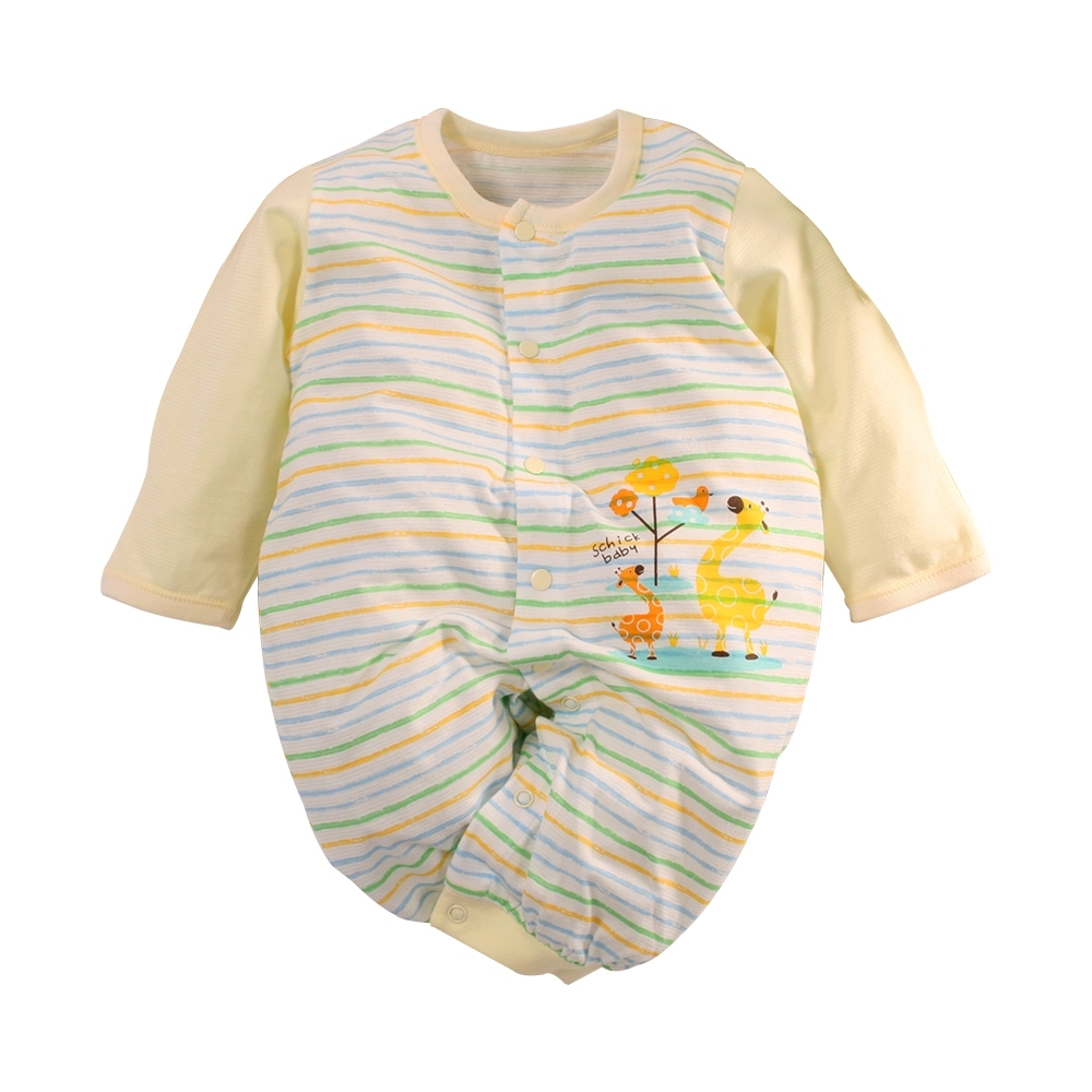魔法Baby 台灣製薄款純棉兩用護手連身衣 b0292
