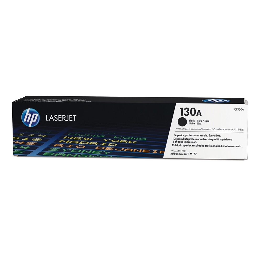 HP CF350A/130A 原廠黑色碳粉匣 適用HP Color LaserJet M176n/M177fw