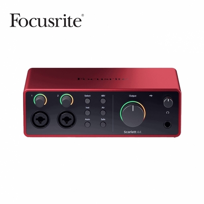 Focusrite Scarlett 4i4 錄音介面 第四代