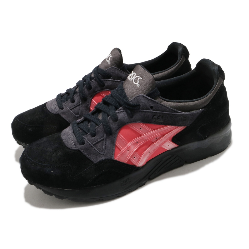 Asics 休閒鞋 Kickslab x Gel-Lyte V 男鞋 亞瑟士 幕府將軍 聯名款 反光 黑 紅 1191A284001