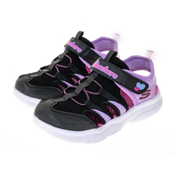 SKECHERS 女童涼拖鞋系列 FLEX SPLASH - 302969LBKLV