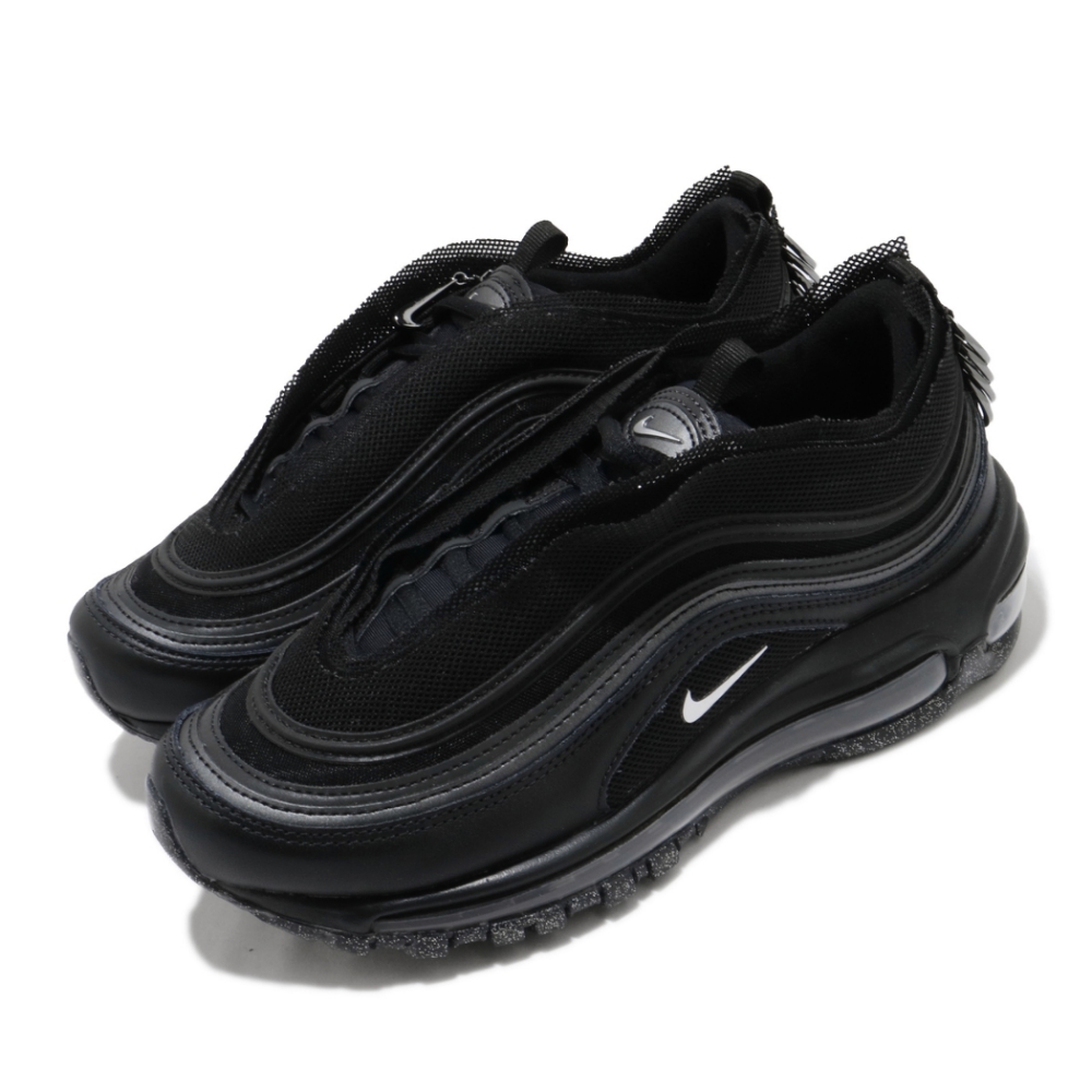 Nike 休閒鞋 Air Max 97 LX 運動 女鞋 經典款 氣墊 避震 反光 球鞋 穿搭 黑 銀 CV9552001