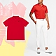 Nike Polo衫 Golf 男款 紅 黑 高球 短袖 上衣 吸濕 快乾 高爾夫 小勾 AJ5480-657 product thumbnail 1