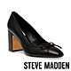 STEVE MADDEN-COHEN 蝴蝶結粗跟高跟鞋-黑色 product thumbnail 1