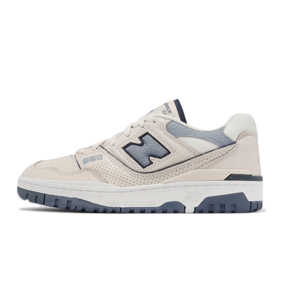 New Balance 休閒鞋Classic 550 男鞋女鞋奶油白午夜藍復古經典低筒