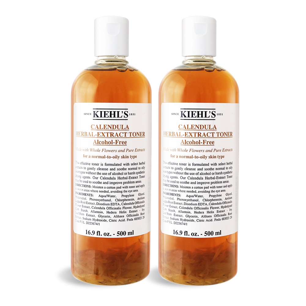 KIEHL'S 契爾氏 金盞花植物精華化妝水500MLX2-國際航空版