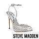 STEVE MADDEN-FOXXIE 鑽面魚口繞踝高跟鞋-銀色 product thumbnail 1