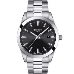 TISSOT 天梭 官方授權GENTLEMAN 紳士密令石英男錶(T1274101105100)