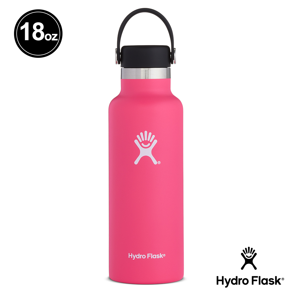 (送品牌環保插畫貼紙)美國Hydro Flask 真空保冷/熱兩用鋼瓶 532ml 標準口 丁香紫