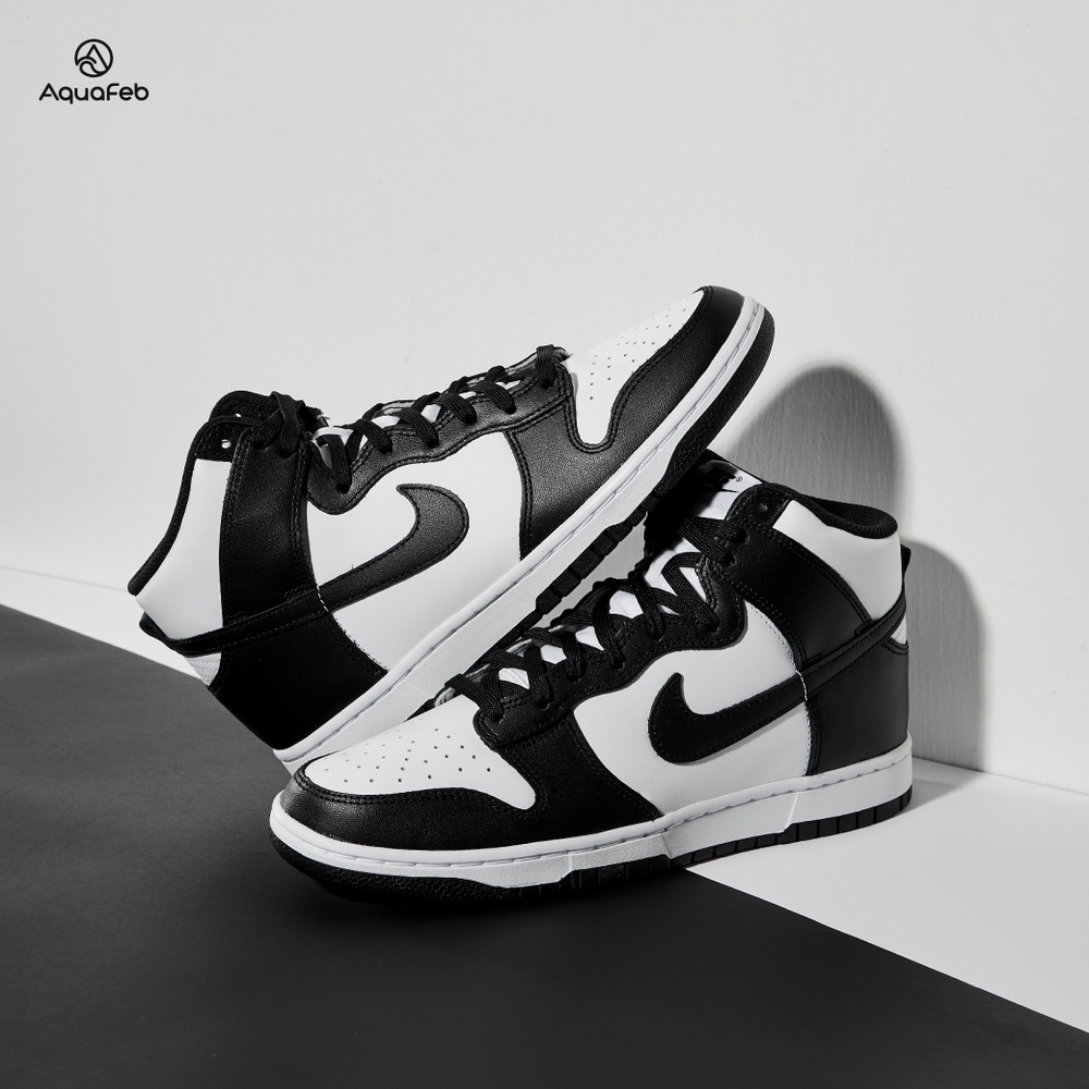 Nike Dunk High Panda 男鞋黑色白色熊貓高筒運動休閒鞋DD1399-105