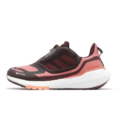 ADIDAS ULTRABOOST 22 GTX W 女休閒運動慢跑鞋-粉-GX9131