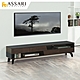 ASSARI-科爾天然岩燒玻璃6.7尺電視櫃(寬200x深40x高46cm) product thumbnail 1