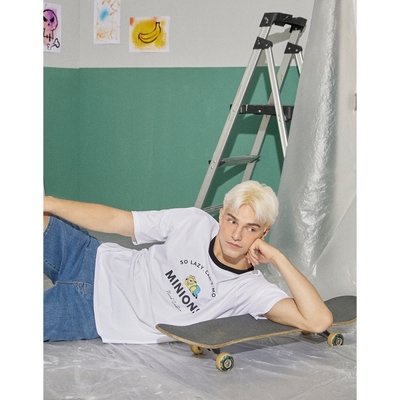 CACO-MIT 慵懶小小兵短T-男【D1US010】