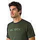 Arcteryx 始祖鳥 男 Centre 吸溼排汗 短袖T恤 葉綠 product thumbnail 2