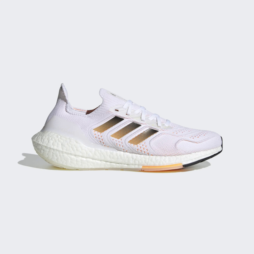 Adidas Ultraboost 22 HEAT.RDY [GZ0129] 男 慢跑鞋 運動 訓練 路跑 透氣 白 橘