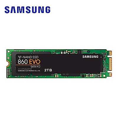 Samsung 860 EVO M.2 2TB SSD固態硬碟