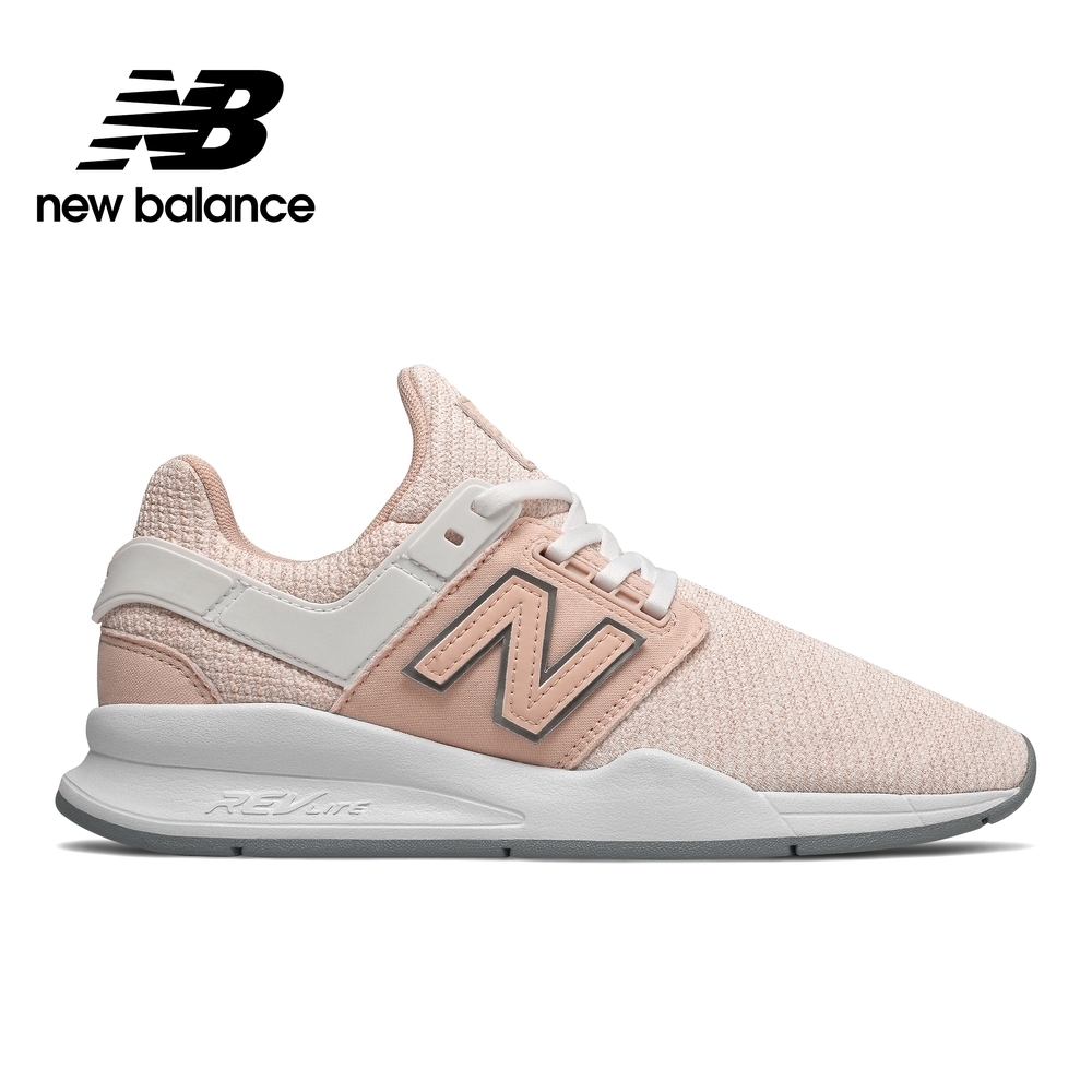 New Balance 復古鞋_女_粉紅色/白色/黑色 product image 1