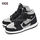Nike 童鞋 Air Jordan 1 Retro High OG TD 灰 黑 小童 學步鞋 寶寶 AJ1 FB1313-001 product thumbnail 1