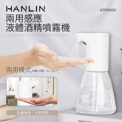 HANLIN 兩用感應液體酒精噴霧機