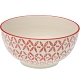 《VERSA》陶製餐碗(葉點紅15.5cm) | 飯碗 湯碗 product thumbnail 1