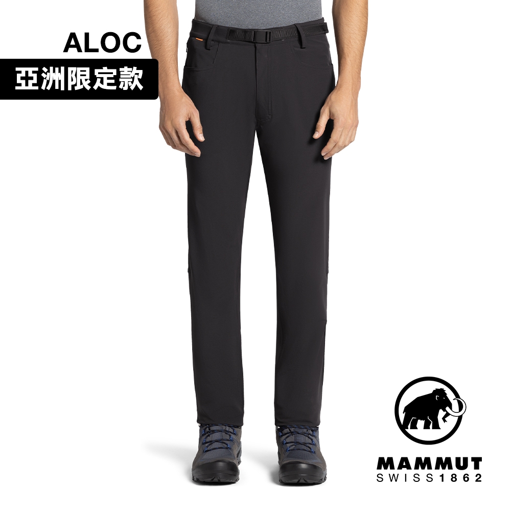 Mammut 長毛象】Utility SO Pants AF Men 日系機能軟殼長褲黑色男款