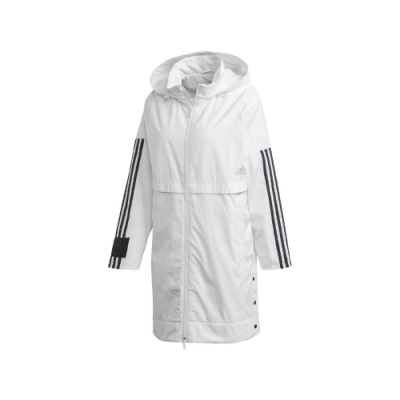 adidas 外套 Woven Hood Long Jkt 女款