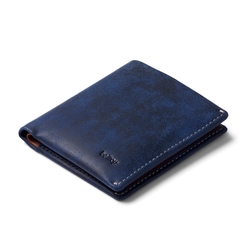 Bellroy Note Sleeve 直式皮夾 短夾 RFID防盜 新年禮物-深海藍