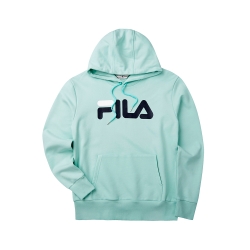 FILA #LINEA ITALIA 長袖連帽T恤-薄荷綠1TET-5410-LN