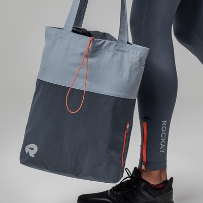 【ROCKAY】Athlete Canvas Tote 運動帆布托特包 - Dolphin Blue